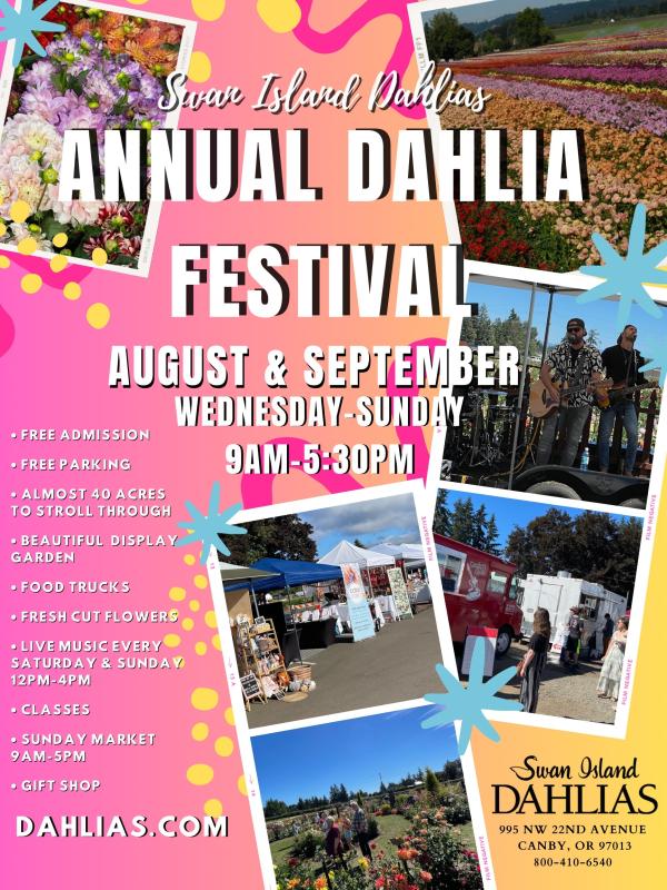 2023 Annual Dahlia Festival
